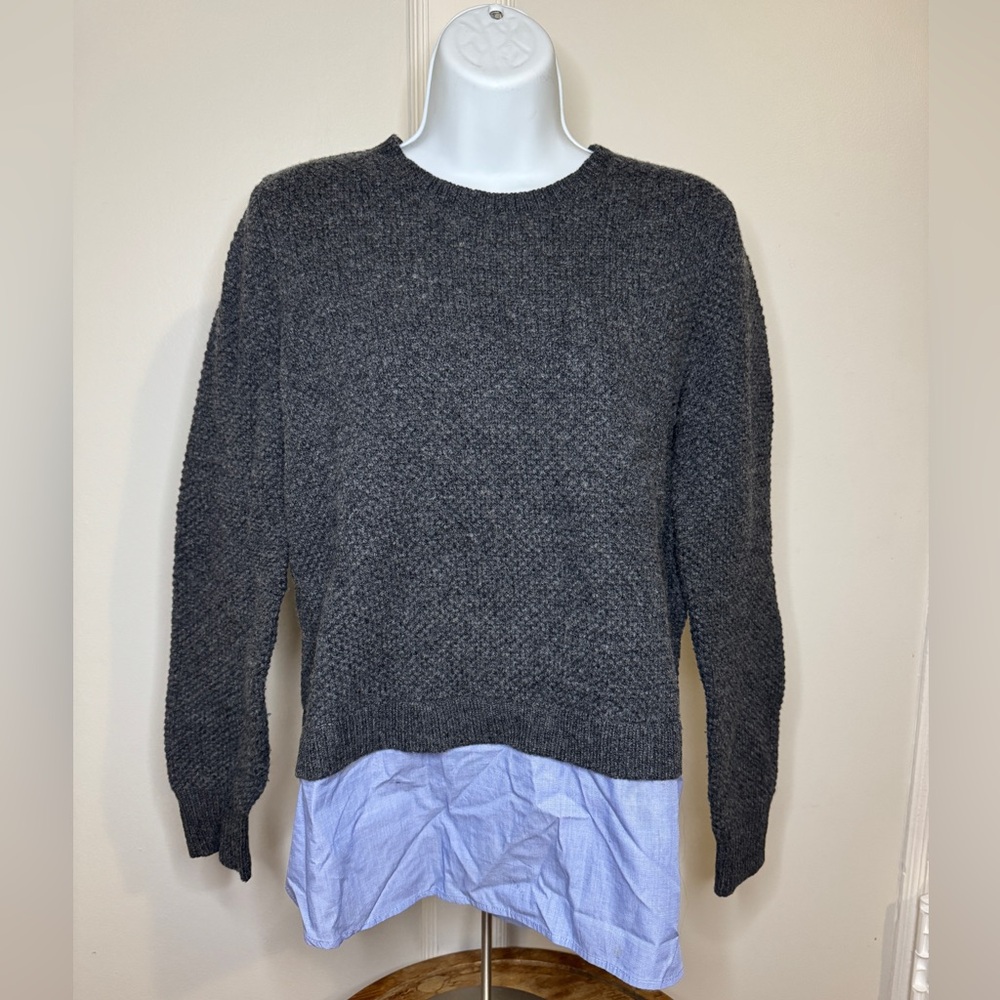 J. Crew Women’s Knitted Sweater with Shirttail